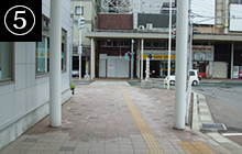 青森駅からホテルまでの道順写真5
