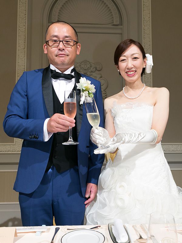 2018年9月22日挙式 YOSHIKI＆MIKA in ホテルクラウンパレス浜松