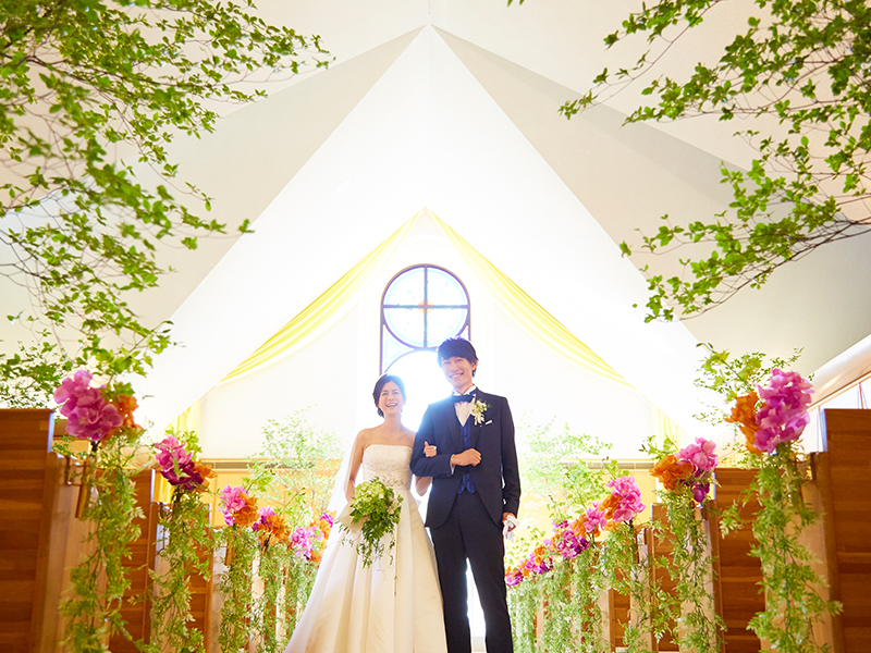“森の教会で結婚式”式のみプラン